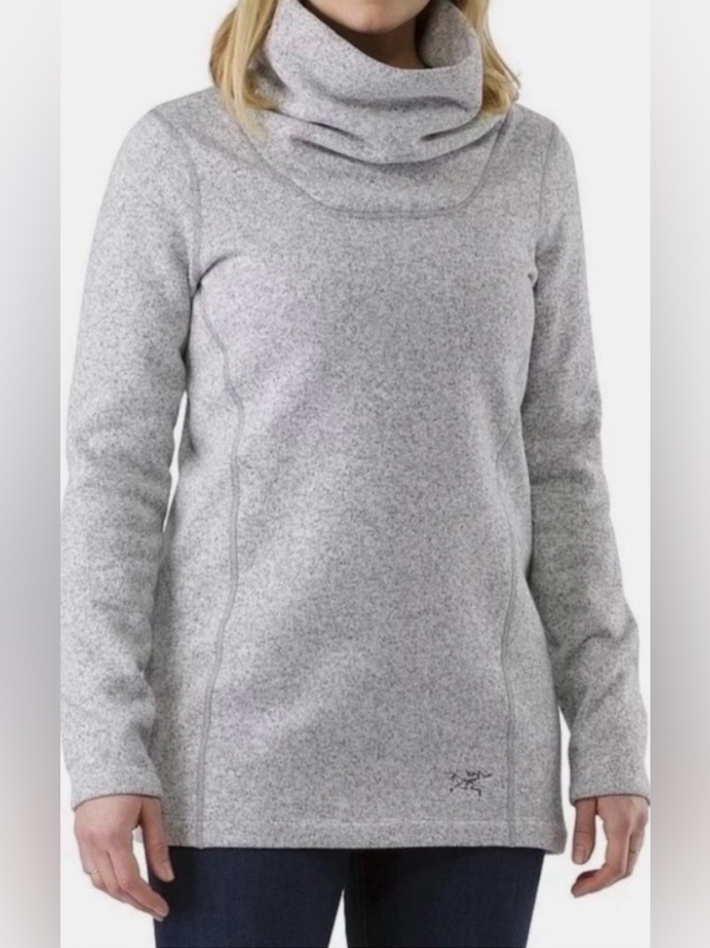 Arc’teryx Cowl Neck Pullover Grey size Medium